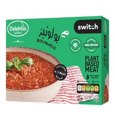 Delektia Switch Bolognese Frozen Meal, 500 G